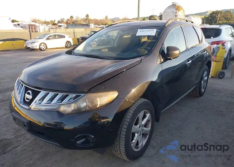 2009 Nissan Murano S z USA, uszkodzony, nr VIN JN8AZ18W59W126409